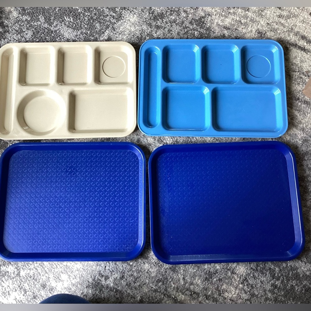 Vintage Cafeteria School Trays, 6, read on…